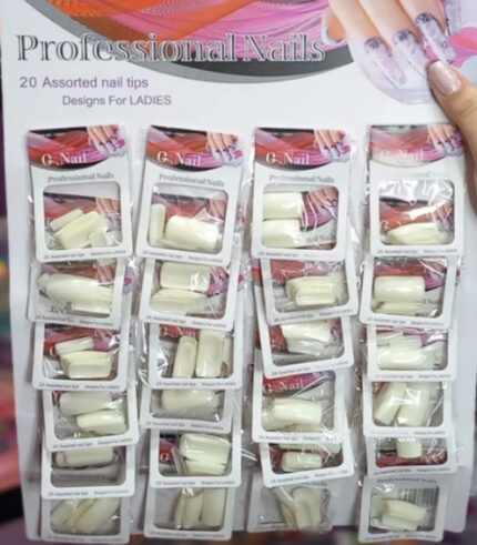 G-Nail 20 Assorted nail tips